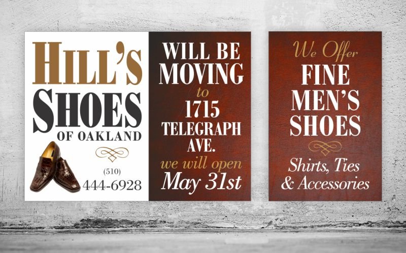 Hills Window Banners